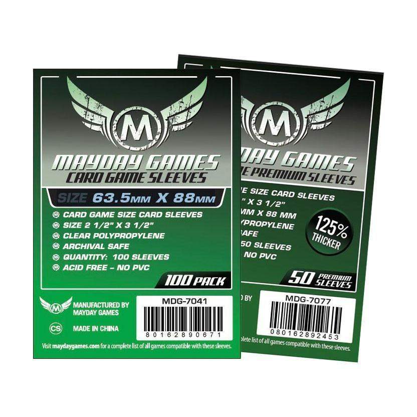 Mayday Card Game Card Sleeves (63.5 x 88mm) Premium and Standard –  DiceVillage