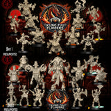 Fantasy Football Chaos Dwarf 'The Kung Fu Flamers' by Torchlight