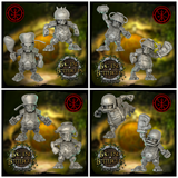 Fantasy Football Team. Halflings 'The Bag End Buttercups' by Torchlight