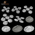 Legend Games Skull Base Collection. Various sizes. 3D Printed Resin. 12k
