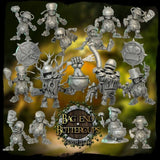Fantasy Football Team. Halflings 'The Bag End Buttercups' by Torchlight