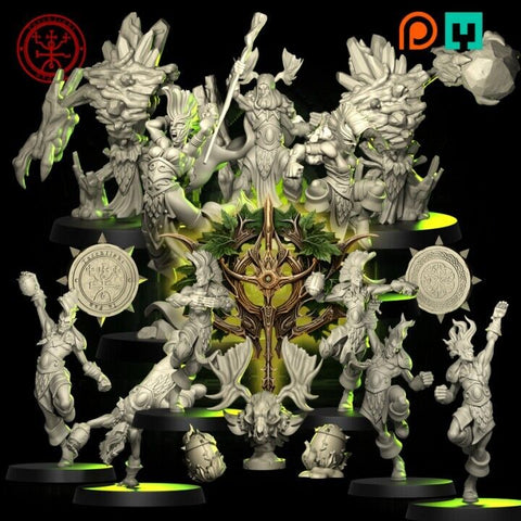 Fantasy Football Team Wood Elf 'The Thornwoord Thrashers' by Torchlight