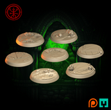 Fantasy Football Thematic 32mm Resin BASES by Torchlight