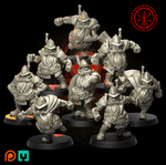 Fantasy Football Dwarf Team 'The SEWER guard' by Torchlight