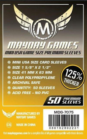 card sleeves 41x63 BCW 41 x 63 mm Board Game Clear 50 Count One pack includes 50 board game sleeves for your board game cards TMUS 41x63 mm 50pcs Thick