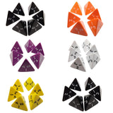 Poly Dice D4's. Various Colours packs of 6. Four sided