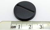 25mm Round base with slot
